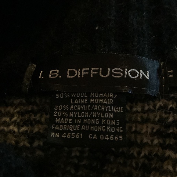 Vintage 80s Wool Mohair Blend Leopard Print Oversized Slouchy Cardigan Sweater - Picture 16 of 16